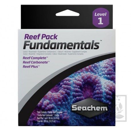 Zestaw dla akwarium rafowego Reef Pack Fundamentals 3x100 ml Seachem