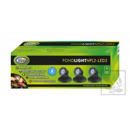 Wodoodporna lampa NPL2-LED3 Aqua Nova