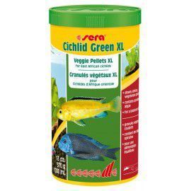 Pokarm roślinny Cichlid Green XL 1000ml Sera