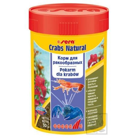 Pokarm podstawowy Crabs Natural 100ml Sera