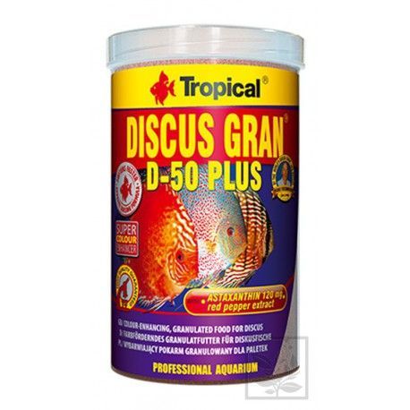TROPICAL DISCUS GRAN D-50 PLUS 1000ml/550g