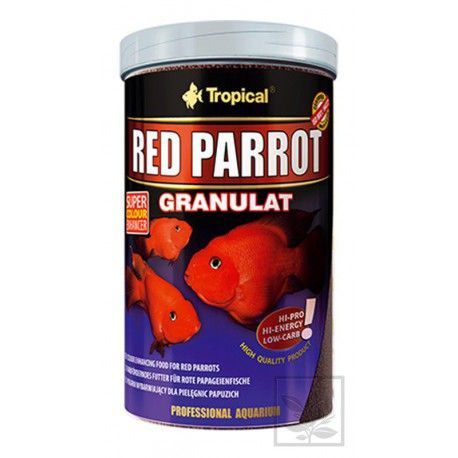 TROPICAL RED PARROT GRANULAT 250ml/100g