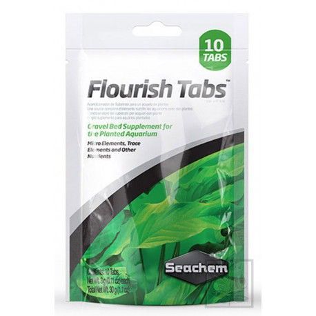 Nawóz w tabletkach Flourish Tabs 10 sztuk Seachem