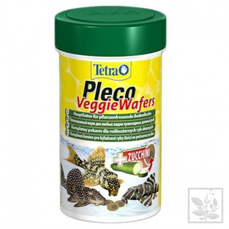 Pleco Veggie Wafers 100 ml, pokarm roślinny dla ryb dennych, (T198951)
