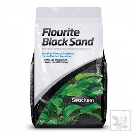 Żwir na bazie glinki Flourite Black 7 kg Seachem