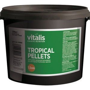 Tropical Pellets S 1,5mm 1,8kg Vitalis