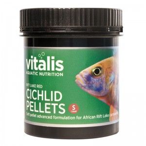 Central/South American Cichlid Pellets S 1,5mm 120g/250ml Vitalis