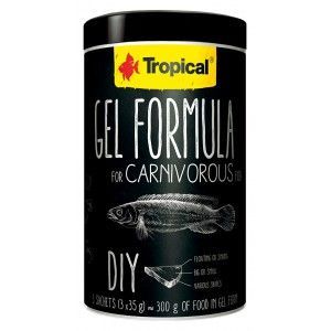Gel Formula For Carnivorous Fish 1000ml/3x35g Tropical