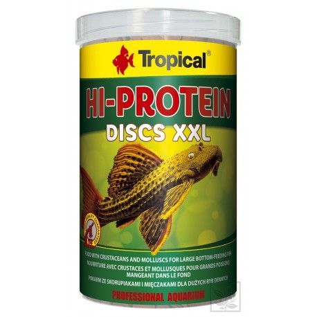 Hi Protein Discs 250ml/125g Tropical