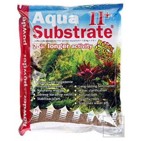 Substrate powder II+ 1,8kg Brązowy Aqua Art