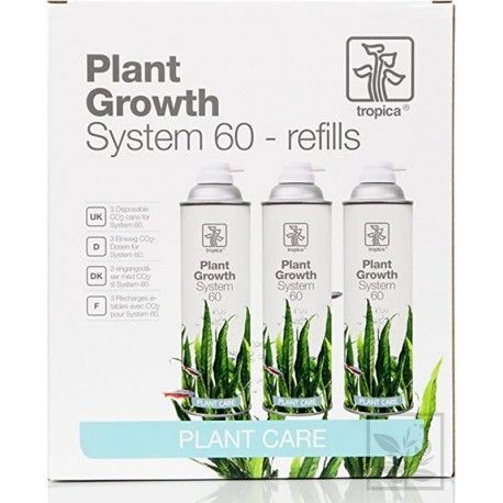 Tropica Plant Growth System 60 Refills 3-pack