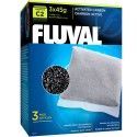 Wkład węglowy do filtra C2, 3x45g Fluval