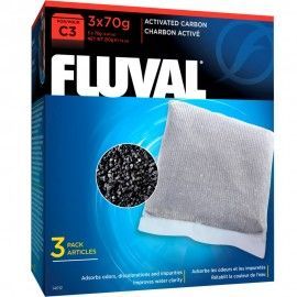 Wkład węglowy do filtra C3, 3x70g Fluval