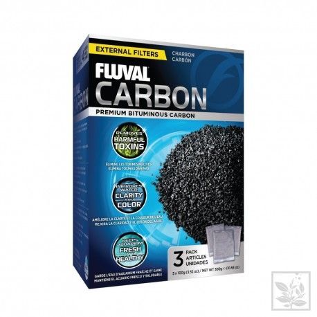 Carbon Węgiel aktywny 3x100g Fluval