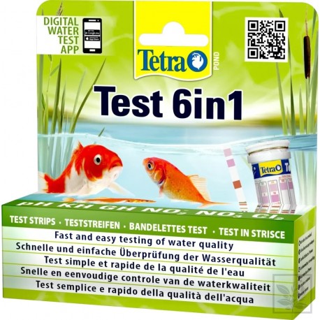 Tetra Pond Test 6in1 [25 pasków]