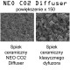 NEO Diffuser L - dyfuzor CO2 akrylowy ceramiczny 23 mm