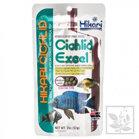 Cichlid excel medium 250 g Hikari