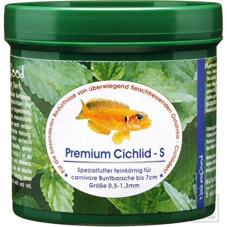 Premium Cichlid S 200g Naturefood