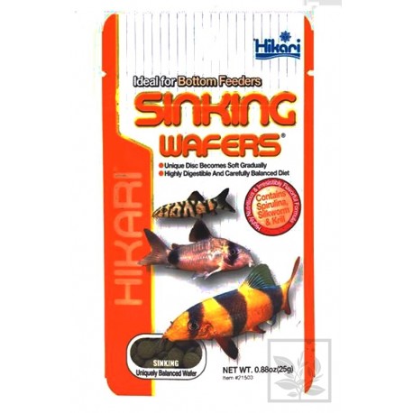 Sinking wafers 25 g Hikari