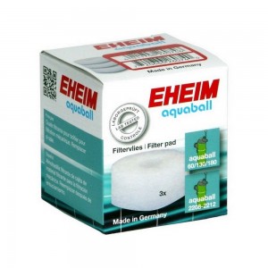 Drobna wkładka filtracyjna biała do filtrów Aquaball 60-180, Biopower Eheim