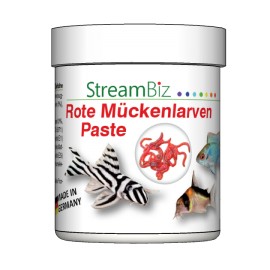 Rote Muckenlarven Pasta 70 gr StreamBiz