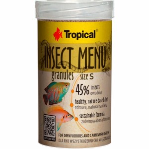 Insect Menu Granules Size S 100 ml Tropical