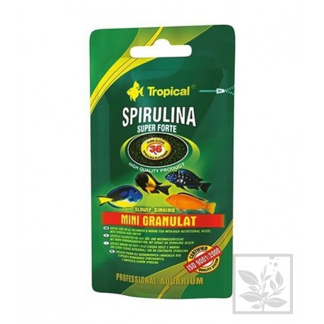 Super Spirulina Forte Mini Granulat 22 g Tropical