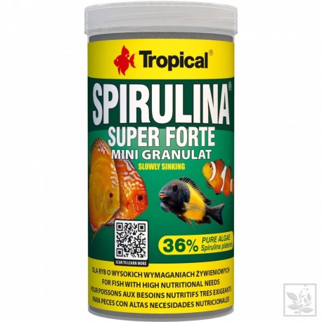 Super Spirulina Forte Mini Granulat 100 ml Tropical