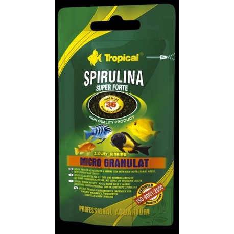 Super Spirulina Forte Micro Granulat 22 g Tropical