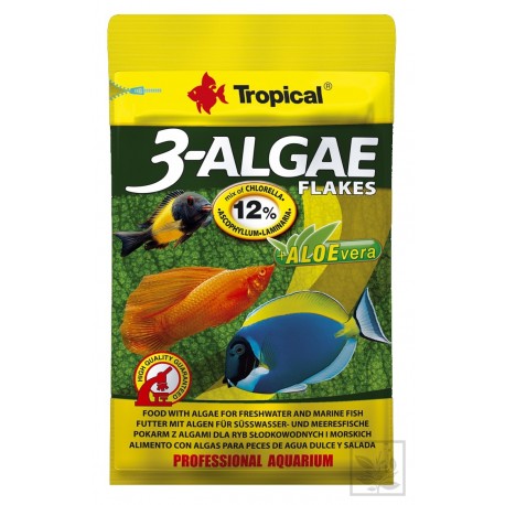 3-Algae Flakes 12 g Tropical