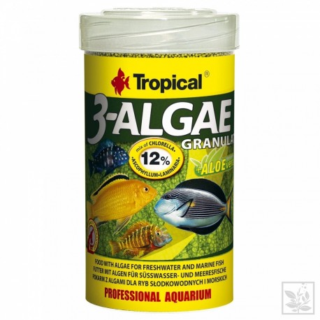 3-Algae Granulat 100 ml Tropical 