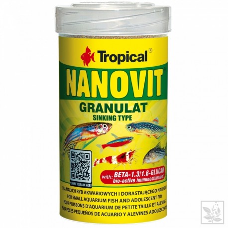 Nanovit Granulat 100 ml Tropical